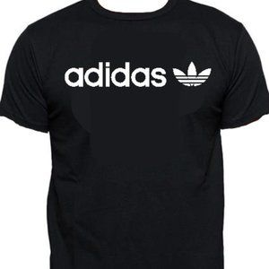 Adidas White Logo Tee
